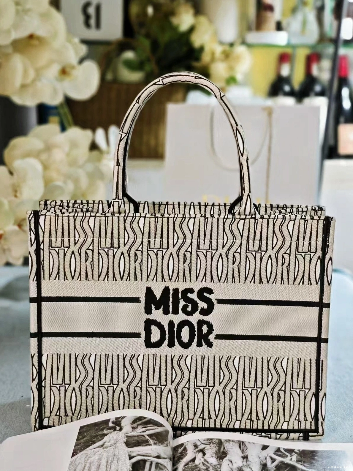 OldCobbler Bags BOOK MEDIUM DIRO TOTE-36.5X27.5X16.5CM 0717